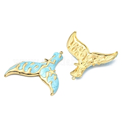 Ocean 304 Stainless Steel Enamel Pendants&nbsp;X-STAS-T076-08A-01G
