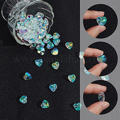 100Pcs Valentine's Day Glass Pendants&nbsp;RGLA-SP0001-67