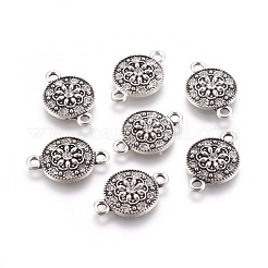 Tibetan Style Alloy Links connectors&nbsp;PALLOY-E462-01AS