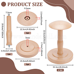 Plastic Hat Holders&nbsp;ODIS-WH0038-281C