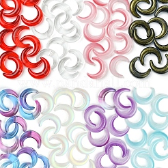 20Pcs Gradient Color Handmade Lampwork Beads&nbsp;LAMP-FS0001-17