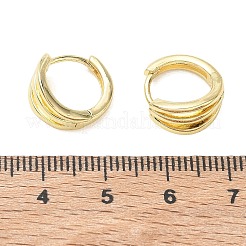 Brass Hoop Earrings&nbsp;KK-CBA30C7-20G