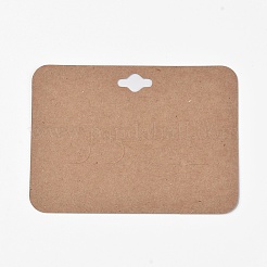 Cardboard Hair Clip Display Cards&nbsp;LS-CDIS-WH0007-01