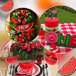 Foam Imitation Watermelon Display Decorations&nbsp;AJEW-WH0752-140