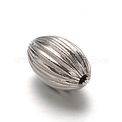 Tarnish Resistant 304 Stainless Steel Corrugated Beads&nbsp;STAS-I050-04