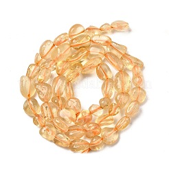 Natural Citrine Beads Strands&nbsp;G-D324-02