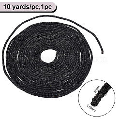 10 Yards PVC Tubular Synthetic Rubber Cord&nbsp;RCOR-WH0003-04A