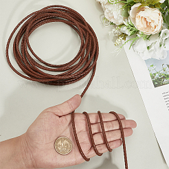 5M Round Braided Cowhide Letter Cord&nbsp;WL-GF0001-34B-02