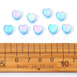 100Pcs Eco-Friendly Transparent Acrylic Beads&nbsp;TACR-YW0001-07F