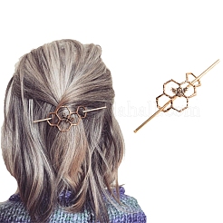 Alloy Hair Sticks&nbsp;OHAR-PW0001-376AG