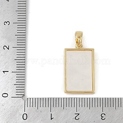 Brass Clear Rhinestone Pendants&nbsp;KK-M002-01G