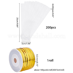 1 Roll Plastic Wire Twist Ties&nbsp;AJEW-AR0001-13