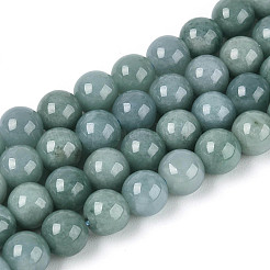 Natural Jadeite Beads Strands&nbsp;G-N353-07B-01