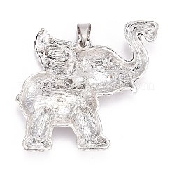 Tibetan Style Alloy Big Pendants&nbsp;PALLOY-I206-01AS