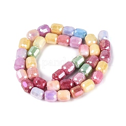 Anti-Tarnish Electroplate Glass Beads Strands&nbsp;EGLA-N027-03A-01
