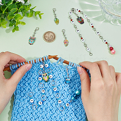 Owl Theme DIY Knitting Tool Sets&nbsp;HJEW-AB00741