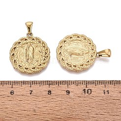 Religion 304 Stainless Steel Pendants&nbsp;STAS-Q113-40G