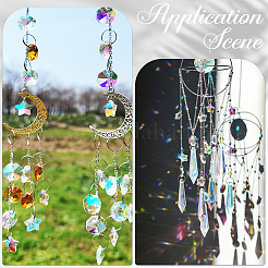 100Pcs Glass Charms&nbsp;GLAA-SP0001-68