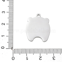 304 Stainless Steel Pendants&nbsp;SA-CBAE115-12P