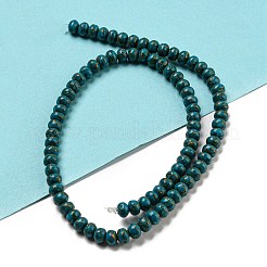 Dyed Synthetic Turquoise Beads Strands&nbsp;G-B070-C01-01