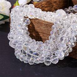 10 Strands 4 Styles Electroplate Glass Beads Strands&nbsp;EGLA-SZ0001-15