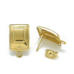 304 Stainless Steel Stud Earring Findings&nbsp;STAS-Q225-15G