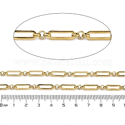 Ion Plating(IP) 304 Stainless Steel Oval Link Chains&nbsp;CHS-G039-17G