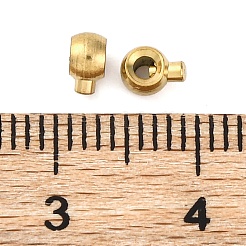 Ion Plating(IP) 304 Stainless Steel Crimp Beads&nbsp;X-STAS-P373-02G