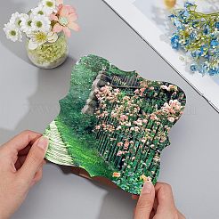 3 Sets 3 Styles MDF Board Heat Transfer Blanks Photo Frame&nbsp;DIY-BC0002-82