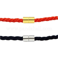 8Pcs 2 Colors Brass Magnetic Clasps&nbsp;FIND-YW0007-40
