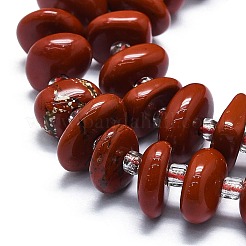 Natural Red Jasper Beads Strands&nbsp;G-K245-H06-01