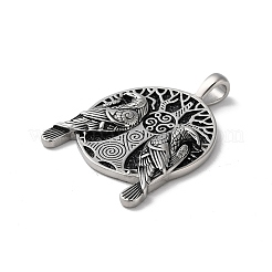 Viking 304 Stainless Steel Big Pendants&nbsp;X-STAS-L223-09AS