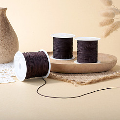 3 Rolls 3 Styles Round Nylon Braided Cord&nbsp;NWIR-TADJ0001-03C