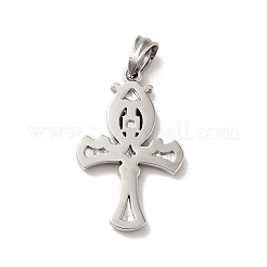 Tibetan Style 304 Stainless Steel Pendants&nbsp;STAS-G275-04AS