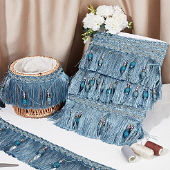 6M Polyester Tassel Lace Trim&nbsp;OCOR-OC0001-51B