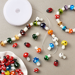 DIY Children's Day Stretch Bracelets Making Kits&nbsp;DIY-KS0001-13