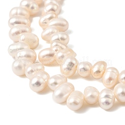 Natural Cultured Freshwater Pearl Beads Strands&nbsp;PEAR-I007-04C-01A