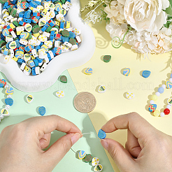350Pcs Handmade Polymer Clay Beads&nbsp;CLAY-PA0001-46