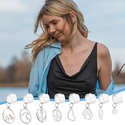 8 Pairs 8 Styles 304 Stainless Steel Cuff Earings&nbsp;EJEW-UN00005