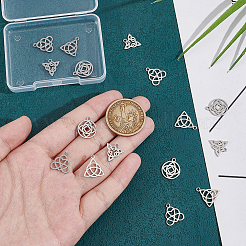16Pcs 4 Styles 316 Surgical Stainless Steel Charms&nbsp;STAS-UN0058-25