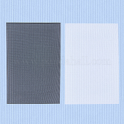 10Pcs 2 Styles Plastic Mesh Canvas Sheets&nbsp;AJEW-CP0009-04