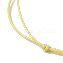 Waxed Polyester Braided Bead Bracelets&nbsp;BJEW-JB11105