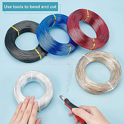 Round Anodized Aluminum Wire&nbsp;AW-BC0007-0.8mm-01
