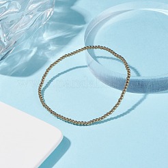 Glass Round Beaded Stretch Bracelet for Women&nbsp;BJEW-JB07911-02