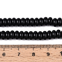 Baking Paint Glass Beads Strands&nbsp;GLAA-T025-6mm-08A