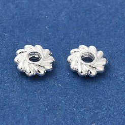 Eco-Friendly Alloy Spacer Beads&nbsp;PALLOY-WH0109-02S-NR