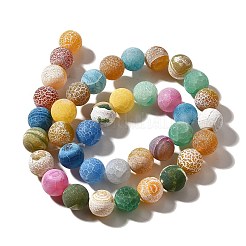 Natural Weathered Agate(Dyed & Heated) Beads Strands&nbsp;G-H091-A01-02