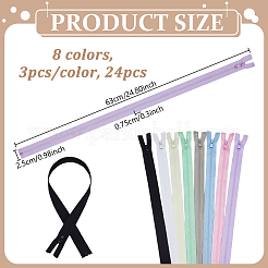24Pcs 8 Colors Garment Accessories&nbsp;FIND-NB0006-77B