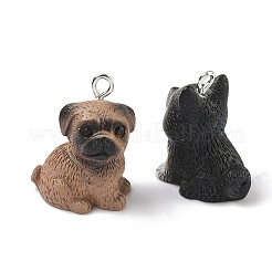 Opaque Resin Pendants&nbsp;RESI-F068-02