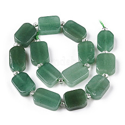 Natural Green Aventurine Beads Strands&nbsp;G-C098-A25-01